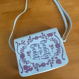 NWT Vera Bradley x Disney's Beauty & the Beast Book Crossbody Bag